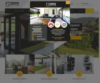 Termoperfiles.cl(Ventanas de Aluminio) Screenshot
