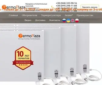 Termoplaza.com(Producent paneli grzewczych na podczerwie) Screenshot