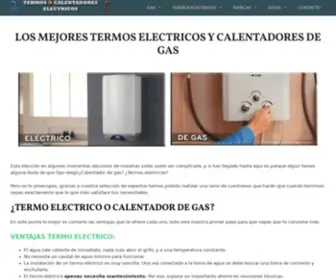 Termosycalentadoreselectricos.es(Termosycalentadoreselectricos) Screenshot