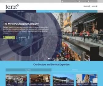Tern.co.uk(The UK's leading Mystery Shopping Company) Screenshot