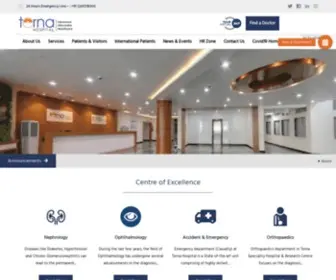 Ternahospital.org(Terna Speciality Hospital & Research Centre) Screenshot