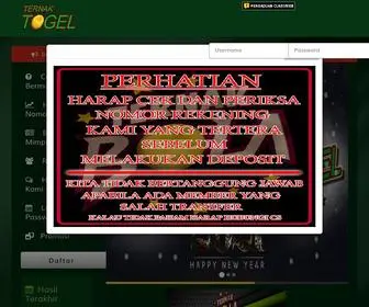 Ternaktogel.com Screenshot