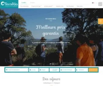 Ternelia.com(Villages Vacances Ternélia) Screenshot