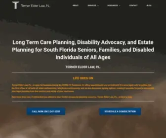 Ternerelderlaw.com(Terner Elder Law) Screenshot