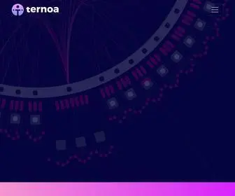 Ternoa.com(Decentralized Data Transmision Blockchain) Screenshot