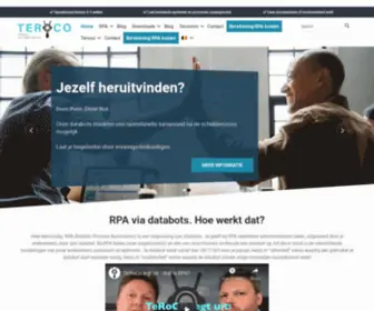 Teroco.be(Databots, your digital shortcut) Screenshot