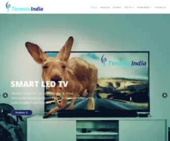 Teronixindia.com(Best LED TV seller) Screenshot