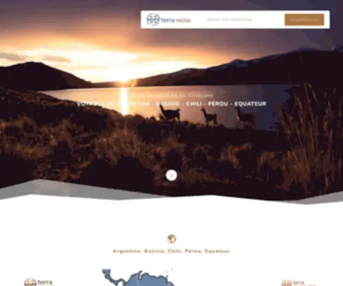 Terra-Andina.com(Voyage sur mesure) Screenshot