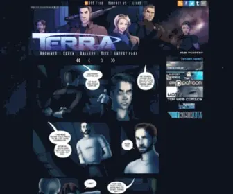 Terra-Comic.com(TERRA) Screenshot