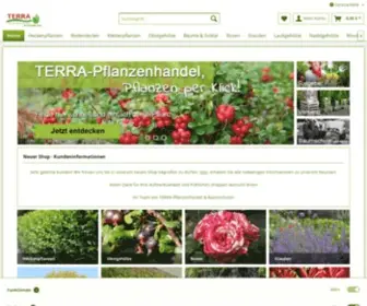 Terra-Pflanzenhandel.de(Schnell und kompetent) Screenshot