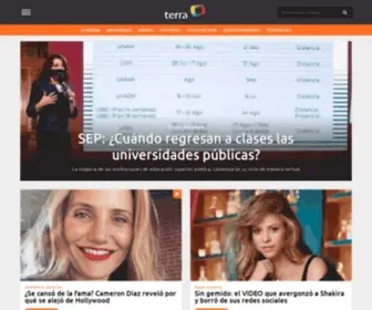 Terra.com.ar(Terra Mexico) Screenshot
