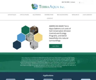 Terraaqua.com(Terra Aqua Inc) Screenshot