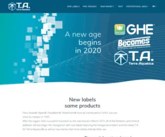 Terraaquatica.com(Terra Aquatica) Screenshot