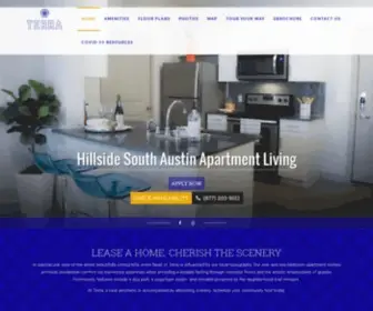 Terraatx.com(Apartments in Austin) Screenshot