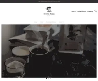 Terrabeancoffee.com(Terra Bean Coffee) Screenshot