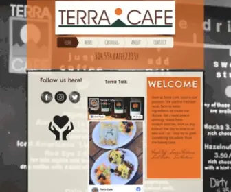 Terracafewv.com(Terra Cafe) Screenshot