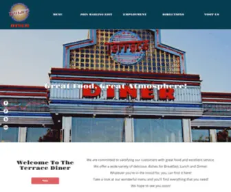 Terracedinerwb.com(Terrace Diner) Screenshot