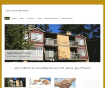 Terraceheightsapt.com(Terrace Heights Apartments) Screenshot