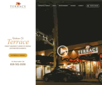 Terracerestaurantandlounge.com(Terrace Restaurant & Lounge) Screenshot