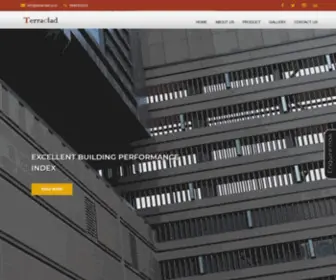 Terraclad.co.in(REB Industries) Screenshot