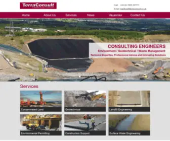 Terraconsult.co.uk(Consultants) Screenshot