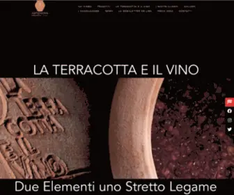 Terracotta-Artenova.com(Giare in Terracotta per Vino) Screenshot