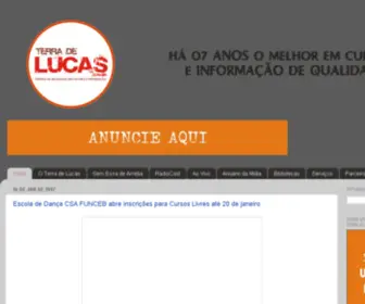 Terradelucas.com.br(Terra de Lucas) Screenshot