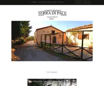 Terradipace.eu(Agriturismo Terra di Pace Noto) Screenshot