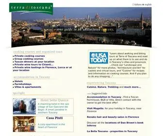 Terraditoscana.com(Terra di Toscana) Screenshot