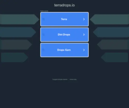 Terradrops.io(Terradrops) Screenshot