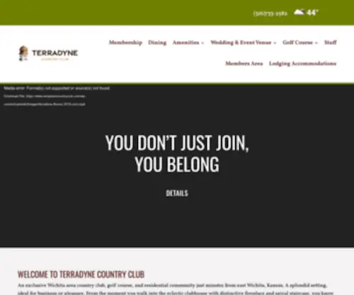 Terradynecountryclub.com(Terradyne Country Club) Screenshot