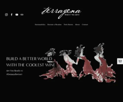 Terragenavineyard.com(Terragena) Screenshot