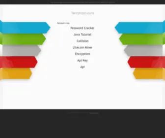 Terrahash.com(TerraHash) Screenshot