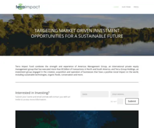 Terraimpactfund.com(TERRA IMPACT FUND) Screenshot
