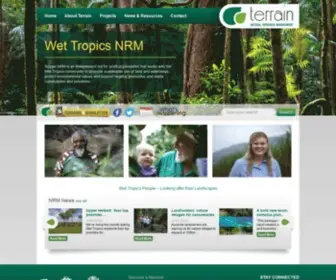 Terrain.org.au(Terrain NRM) Screenshot