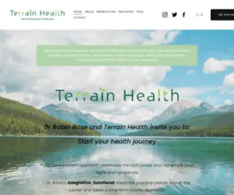 Terrainhealth.org(Terrain Health) Screenshot