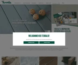 Terralis-Galabau.de(Terralis bietet ein harmonisches Sortiment zur Gestaltung Ihres Außenbereichs) Screenshot