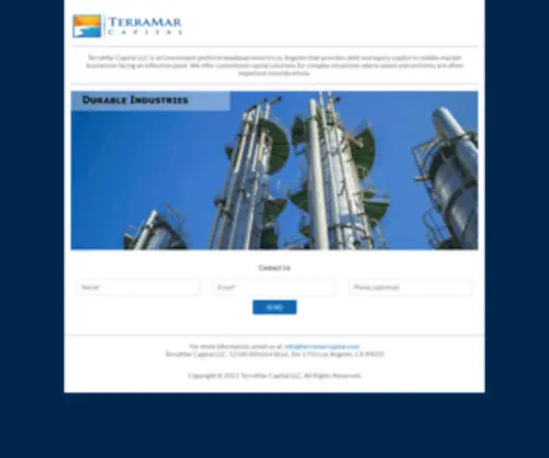 Terramarcapital.com(TerraMar Capital LLC) Screenshot