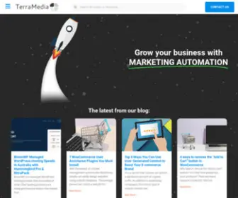 Terramedia.com.au(Grow Your Business With Morisset Marketing Automation Specialists) Screenshot