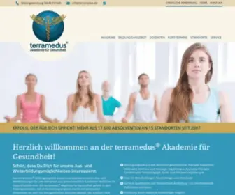 Terramedus.de(Massage Ausbildung) Screenshot