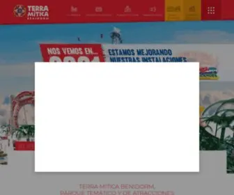 Terramiticapark.com(Montaña Rusa) Screenshot