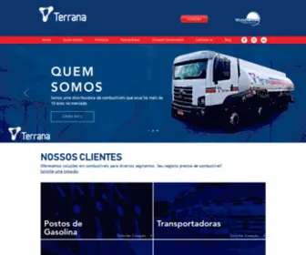 Terranacombustiveis.com.br(Distribuição de Combustíveis) Screenshot