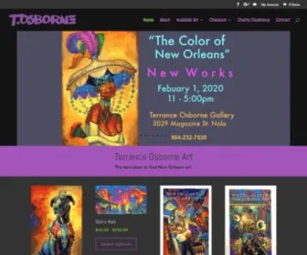 Terranceosborne.com(Terrance Osborne Art) Screenshot