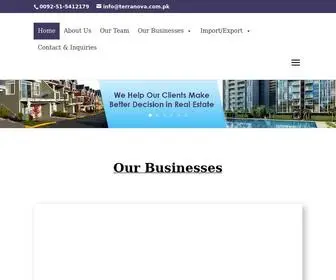 Terranova.com.pk(Terra Nova Trading) Screenshot