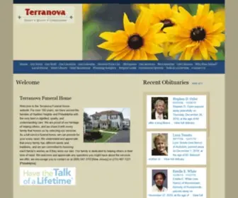 Terranovafuneralhome.com(Terranova Funeral Home) Screenshot