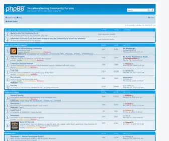 Terranovagaming.com(Terra Nova Gaming Community) Screenshot