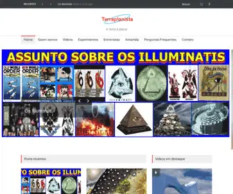 Terraplanista.com(Home) Screenshot