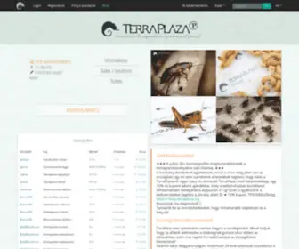 Terraplaza.hu(Terraristic and Aquaristic) Screenshot