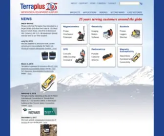 Terraplus.ca(Geophysical Equipment Supplier) Screenshot