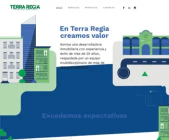 Terraregia.com(Terra Regia) Screenshot